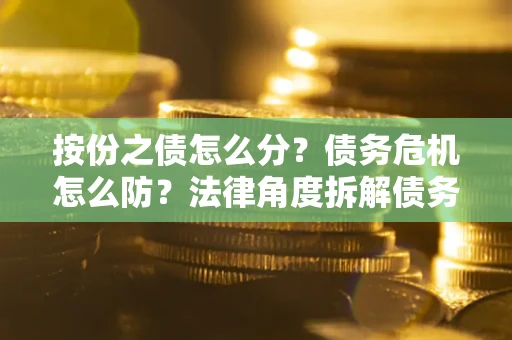 济南按份之债怎么分？债务危机怎么防？法律角度拆解债务分配与风险自保指南