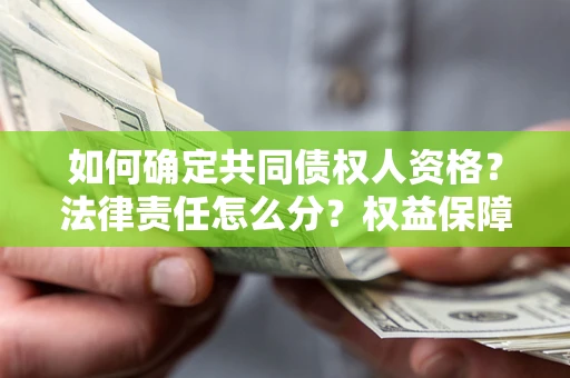 济南如何确定共同债权人资格？法律责任怎么分？权益保障技巧揭秘！